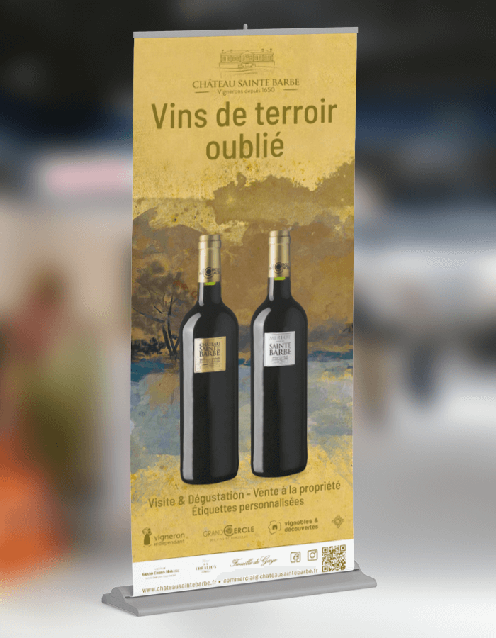 chateau sainte barbe roll up chateau sainte barbe roll-up