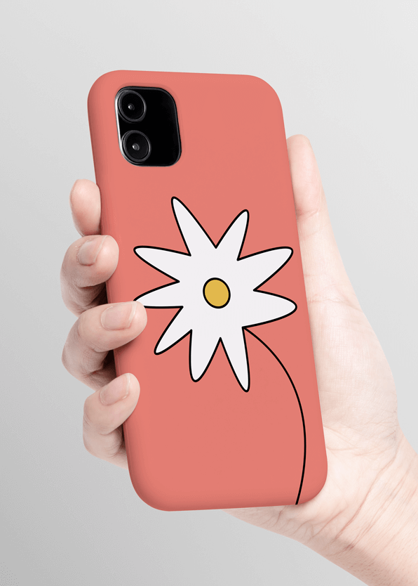illustration goodies coque telephone flowers