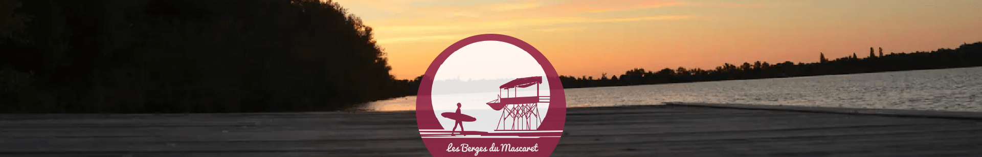 les berges du mascaret logo les berges du mascaret logo